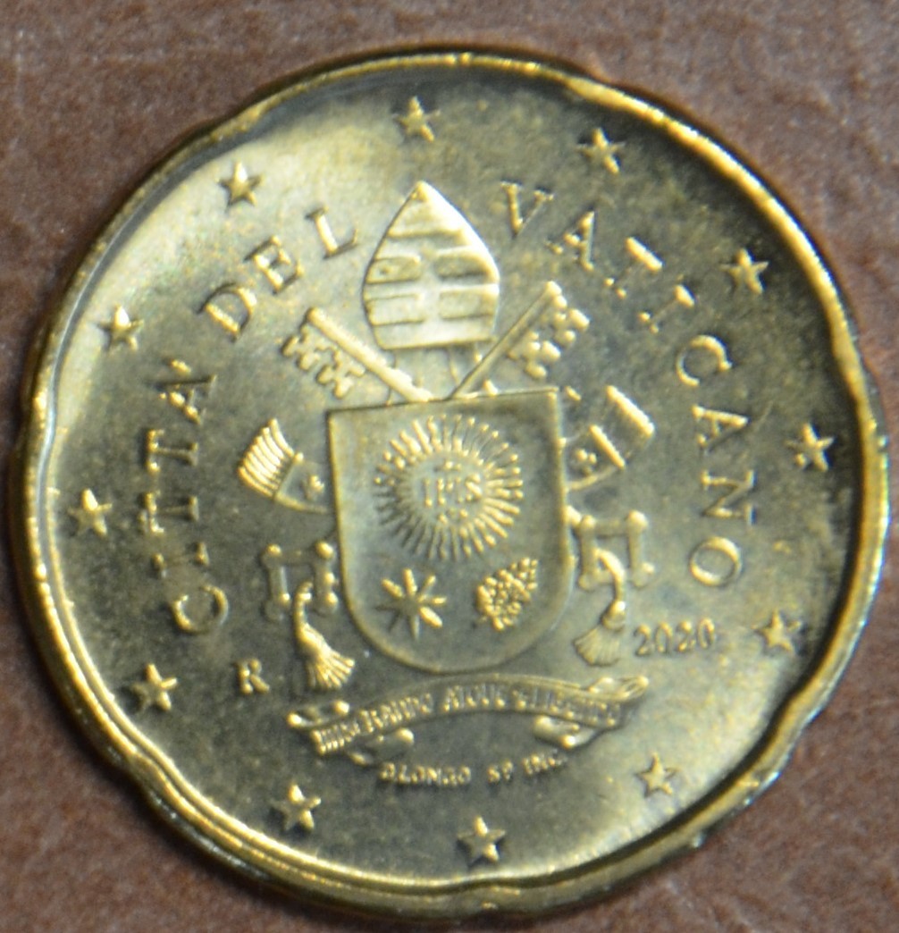 20 cent Vatikán 2020 (BU)