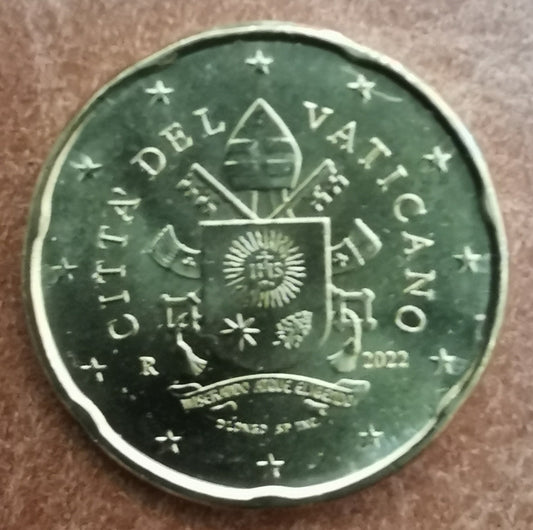 20 cent Vatikán 2022 (BU)