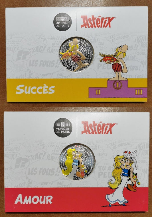 2x 50 Euro Francúzsko 2022 Asterix (BU)
