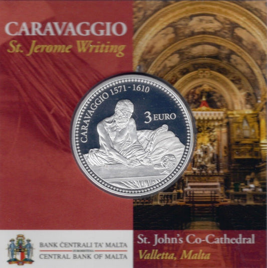 3 Euro Malta 2022 - Caravaggio (BU)