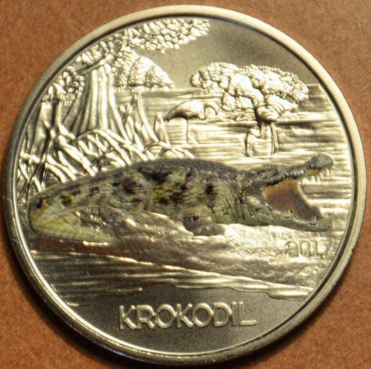 3 Euro Rakúsko 2017 - Krokodíl (UNC)