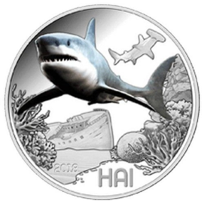 3 Euro Rakúsko 2018 - Žralok (UNC)