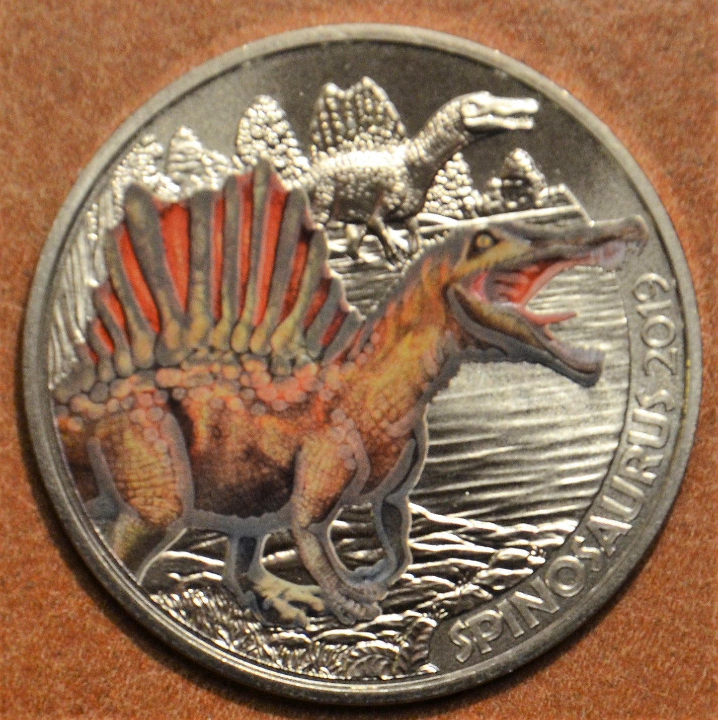 3 Euro Rakúsko 2019 - Spinosaurus (UNC)