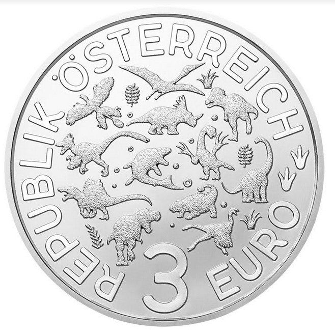 3 Euro Rakúsko 2020 - Arambourgiania (UNC)