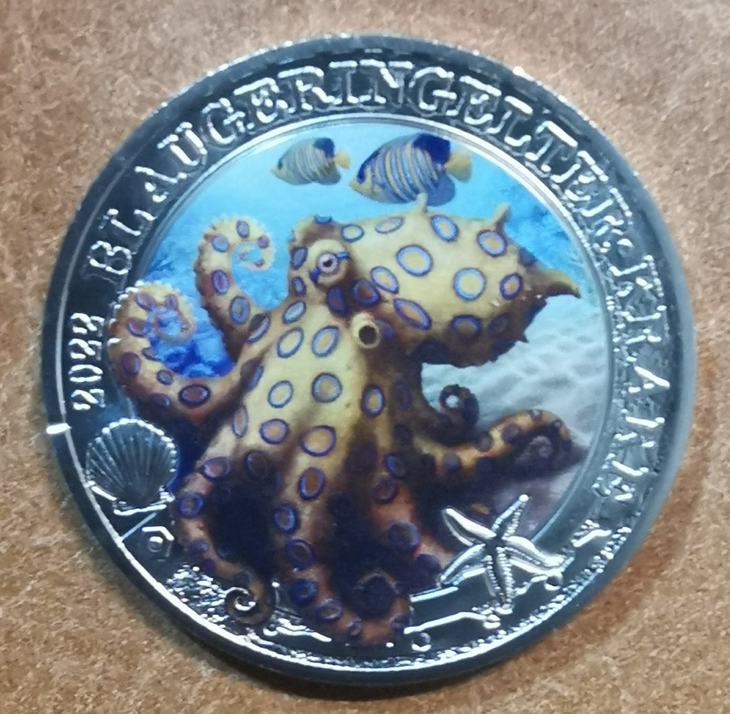 3 Euro Rakúsko 2022 - Hapalochlaena (UNC)