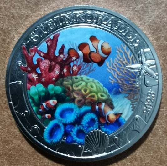 3 Euro Rakúsko 2023 - Kamenný koral (UNC)