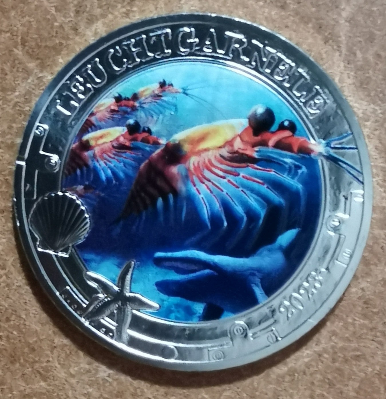 3 Euro Rakúsko 2023 - Svietiace krevety (UNC)