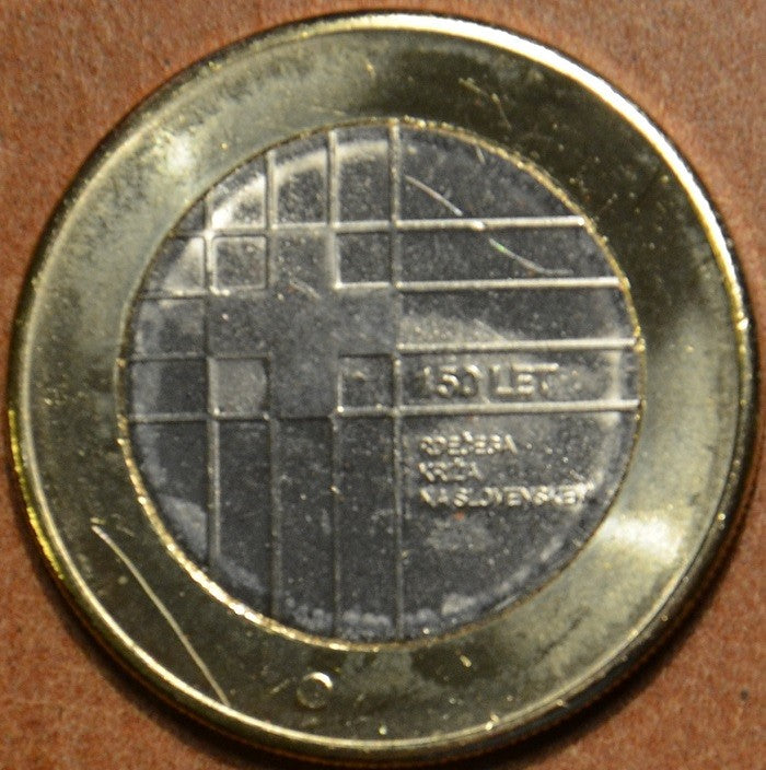 3 Euro Slovinsko 2016 - 150 rokov Slovinského červeného kríža (UNC)