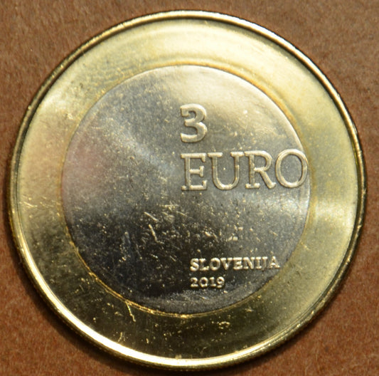 3 Euro Slovinsko 2019 (UNC)