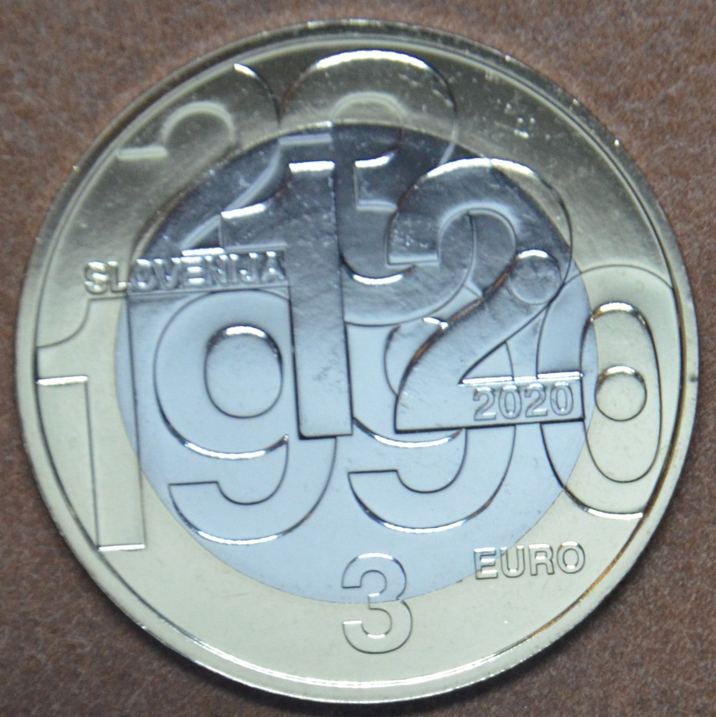 3 Euro Slovinsko 2020 (UNC)