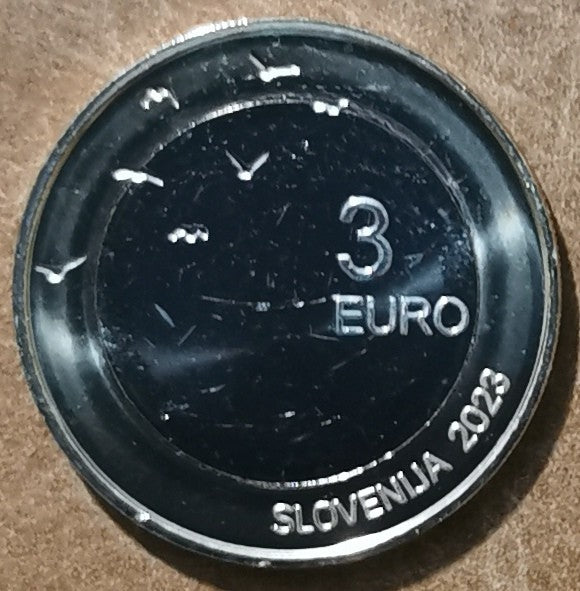 3 Euro Slovinsko 2023 - Boris Pahor (UNC)