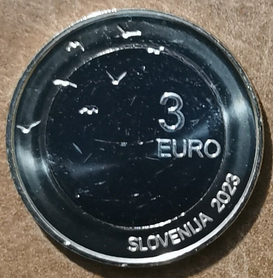 3 Euro Slovinsko 2023 - Boris Pahor (UNC)