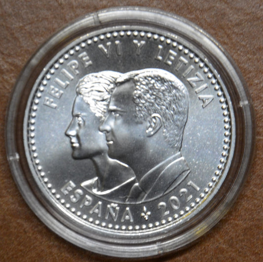 30 Euro Španielsko 2021 Xacobeo 21-22 (UNC)