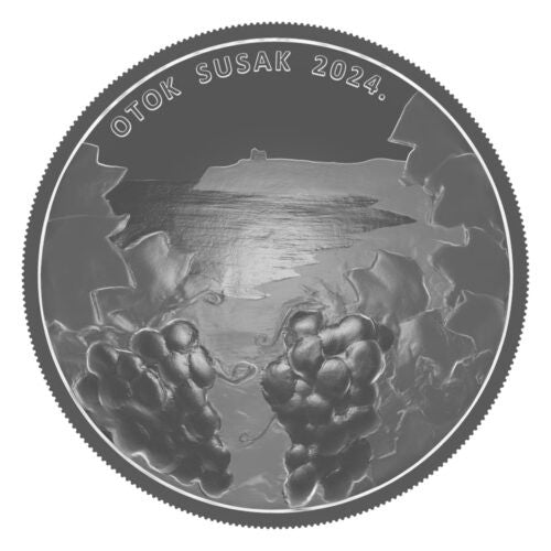 4 Euro Chorvátsko 2024 - Ostrov Susak (Proof)