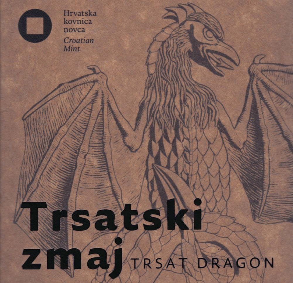 4 Euro Chorvátsko 2024 - Trsatsky drak (Proof)
