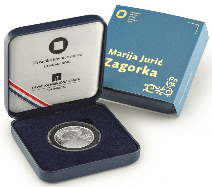 4 Euro Chorvátsko 2025 - Marija Juric Zagorka (Proof)