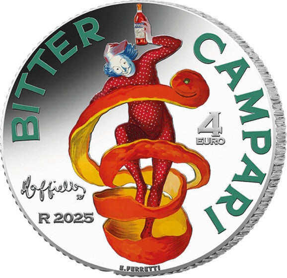 4 Euro Taliansko 2025 - Campari (Proof)