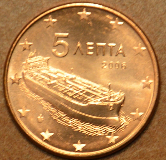 5 cent Grécko 2006 (UNC)
