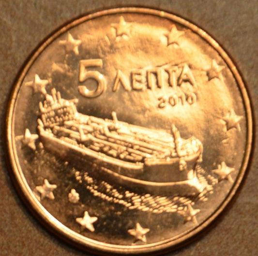 5 cent Grécko 2010 (UNC)