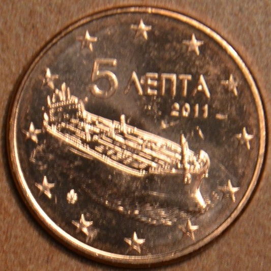 5 cent Grécko 2011 (UNC)