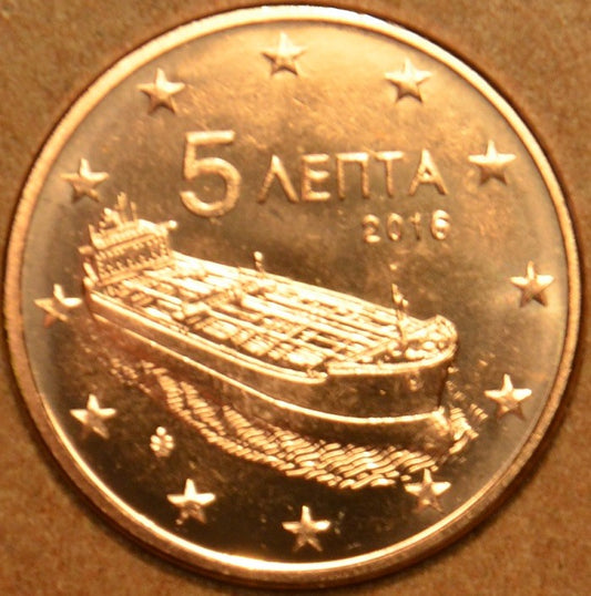 5 cent Grécko 2016 (UNC)