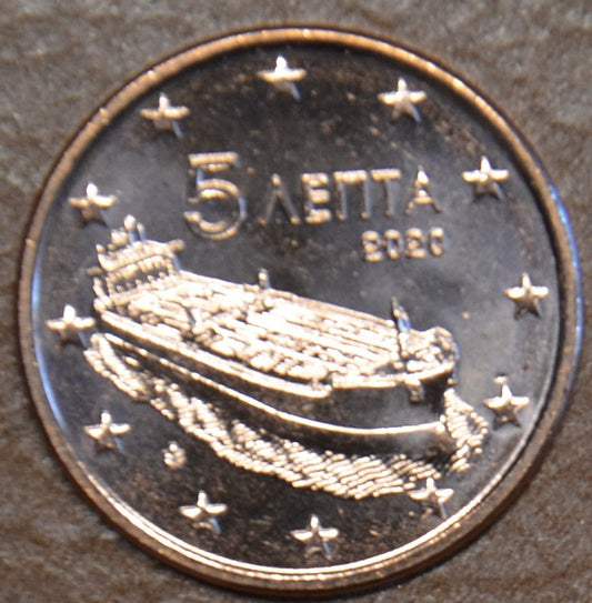 5 cent Grécko 2020 (UNC)