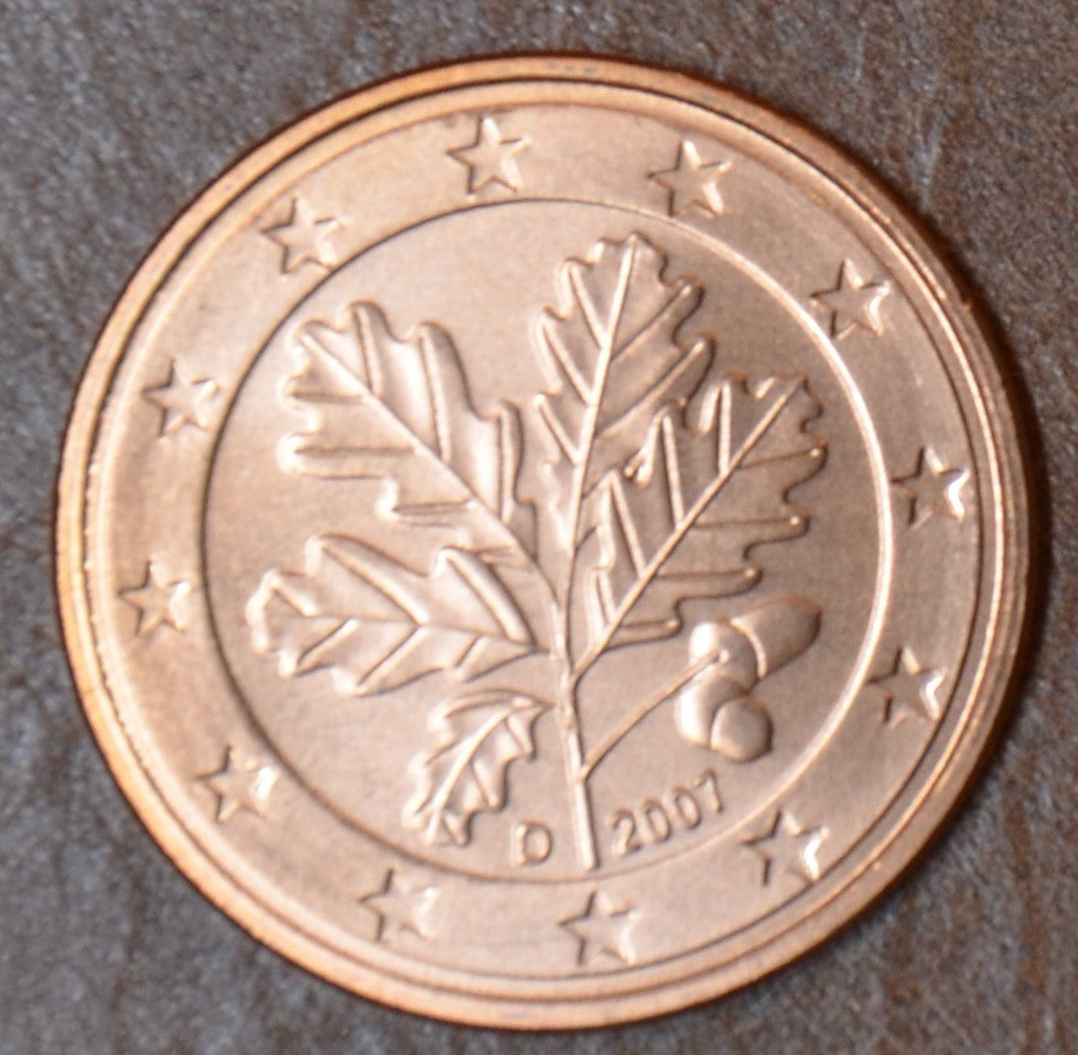 5 cent Nemecko 2007 "D" (UNC)