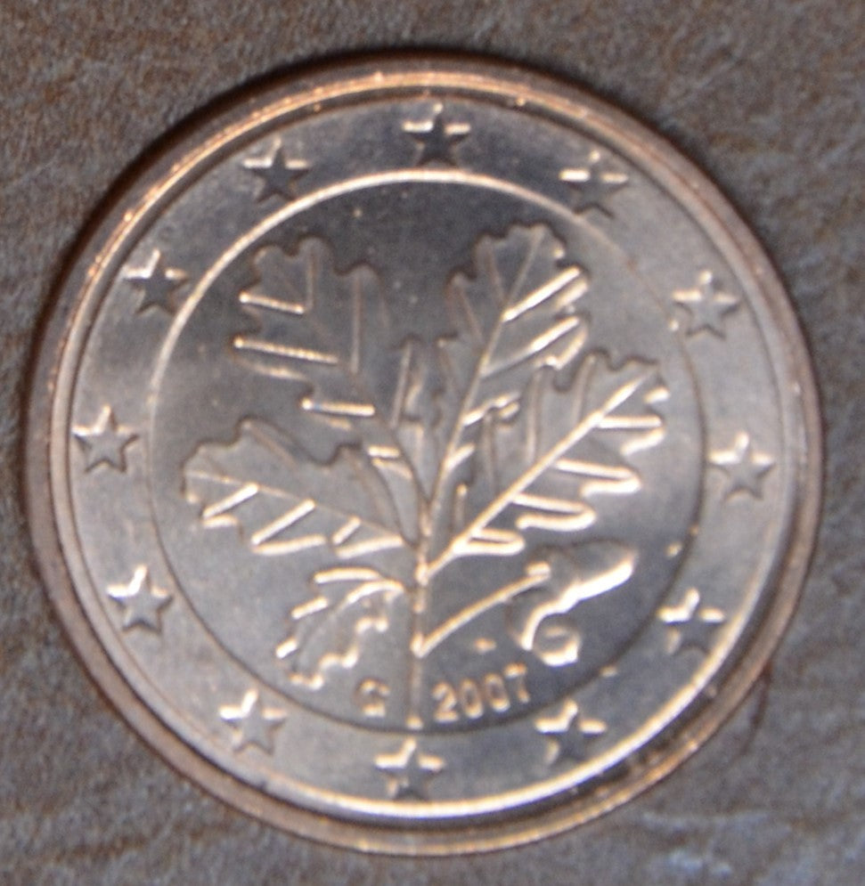 5 cent Nemecko 2007 "G" (UNC)