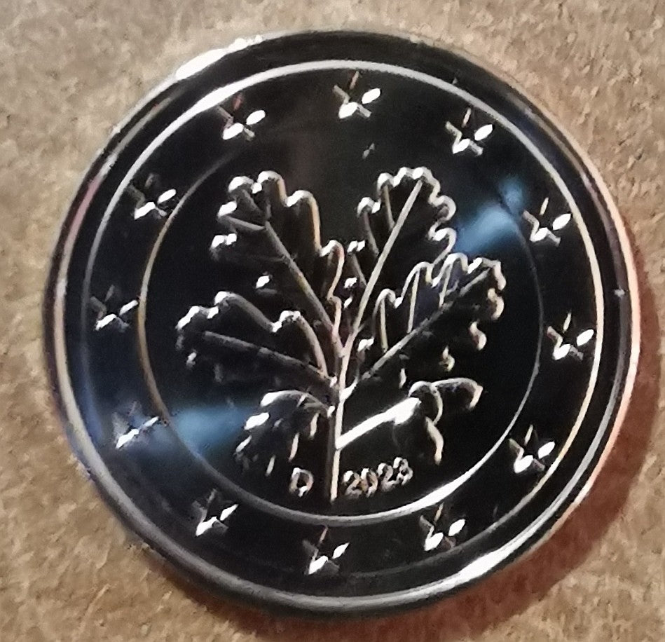 5 cent Nemecko 2023 "D" (UNC)