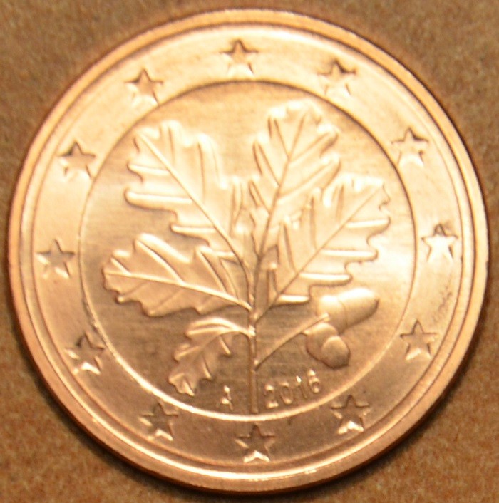 5 cent Nemecko "A" 2016 (UNC)