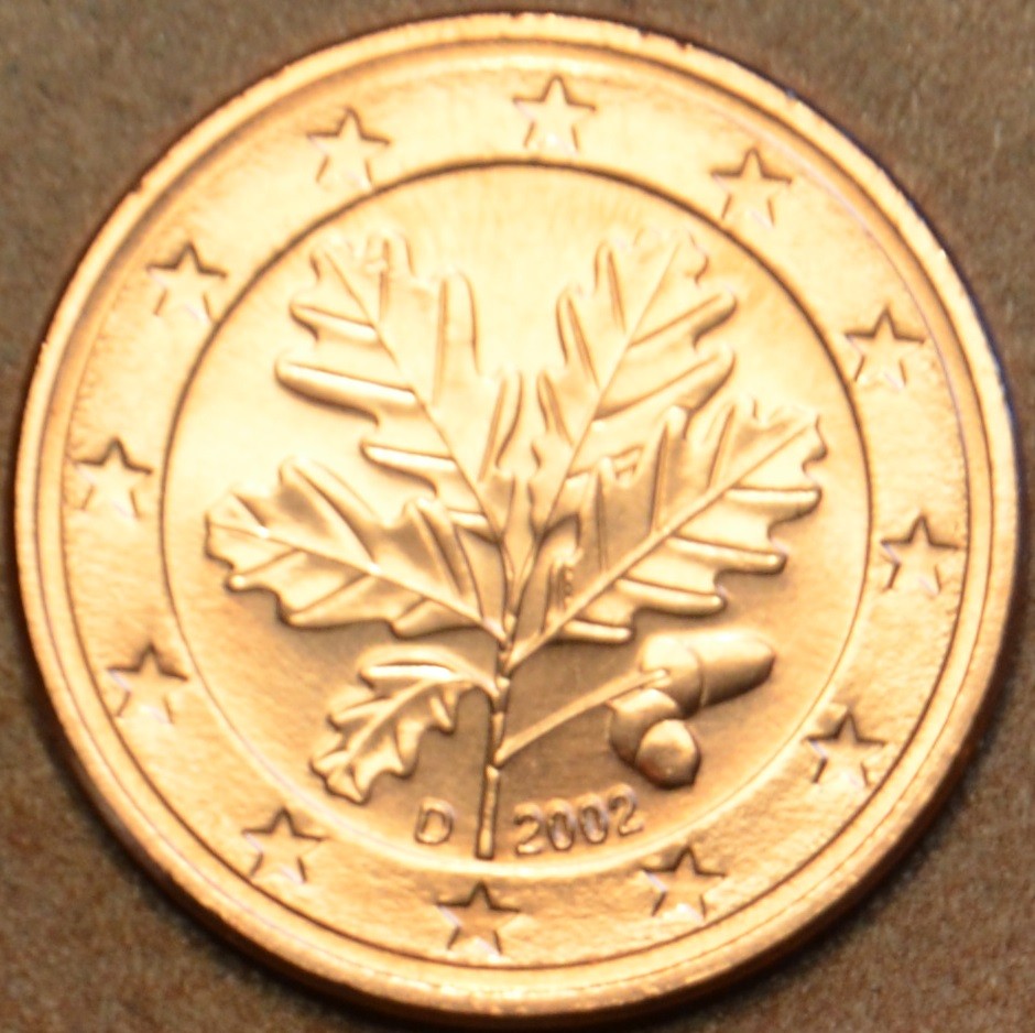 5 cent Nemecko "D" 2002 (UNC)