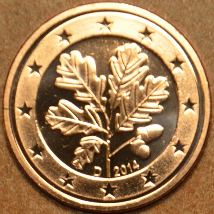 5 cent Nemecko "D" 2014 (UNC)