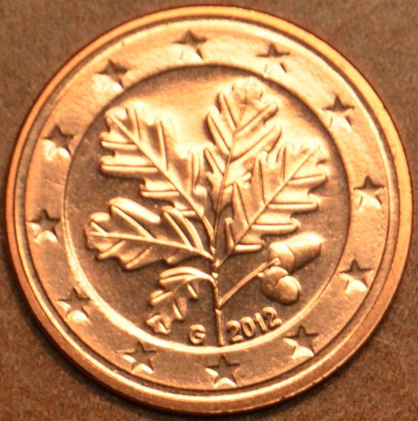 5 cent Nemecko "G" 2012 (UNC)