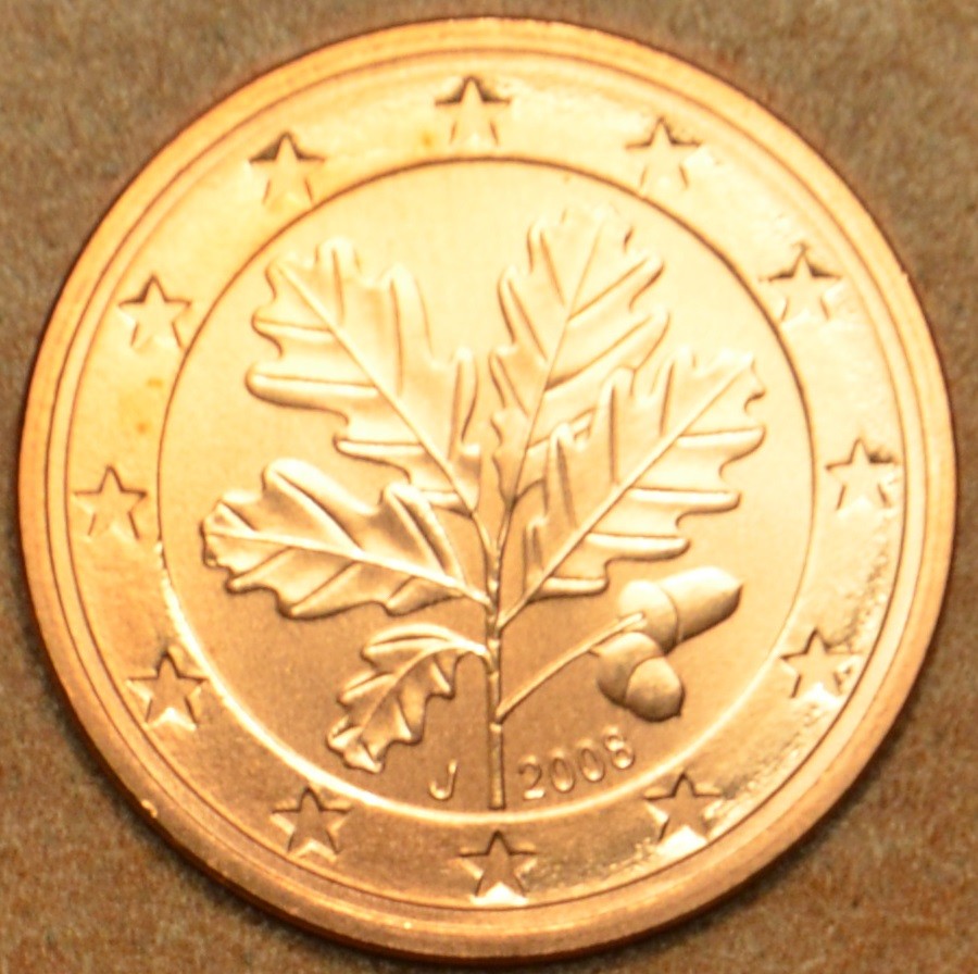 5 cent Nemecko "J" 2008 (UNC)