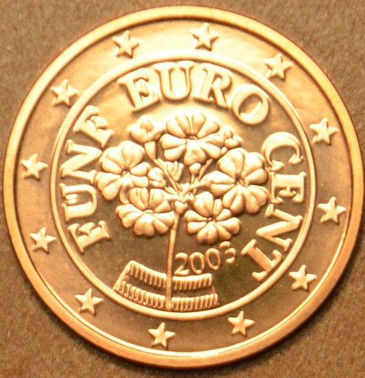 5 cent Rakúsko 2003 (UNC)