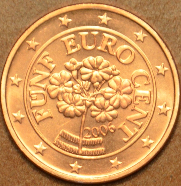 5 cent Rakúsko 2006 (UNC)