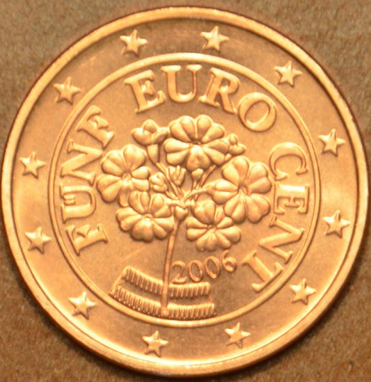 5 cent Rakúsko 2006 (UNC)