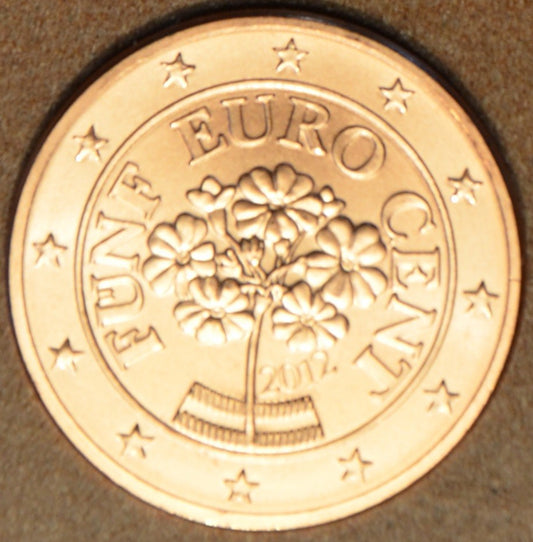 5 cent Rakúsko 2012 (UNC)