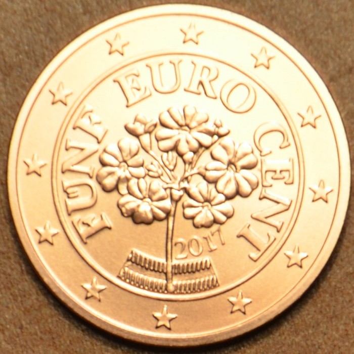 5 cent Rakúsko 2017 (UNC)