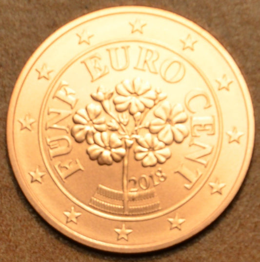 5 cent Rakúsko 2018 (UNC)
