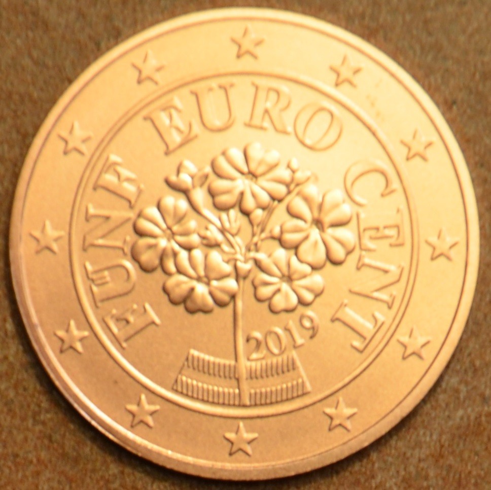5 cent Rakúsko 2019 (UNC)