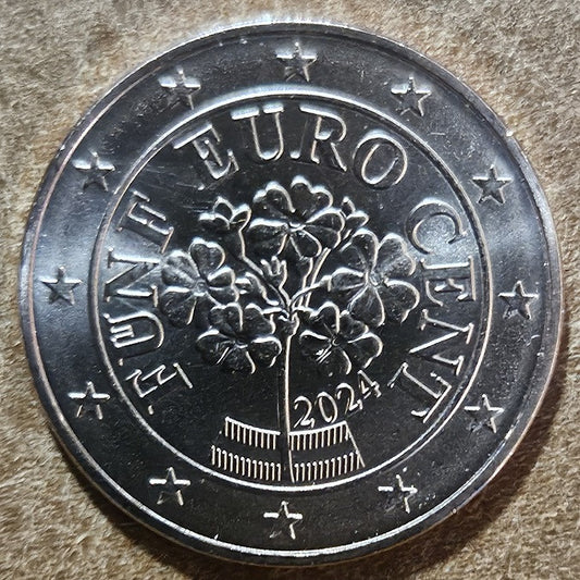5 cent Rakúsko 2024 (UNC)