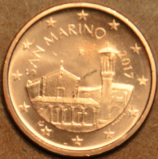 5 cent San Marino 2017 - Nový design (UNC)
