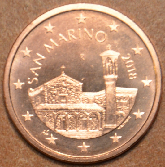 5 cent San Marino 2018 - Nový design (UNC)