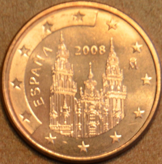 5 cent Španielsko 2008 (UNC)