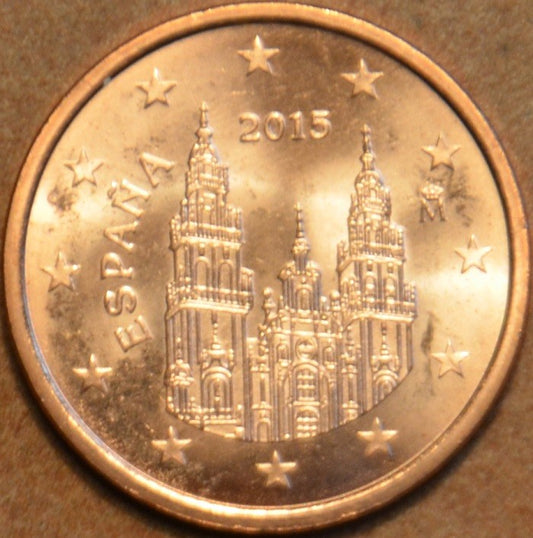5 cent Španielsko 2015 (UNC)