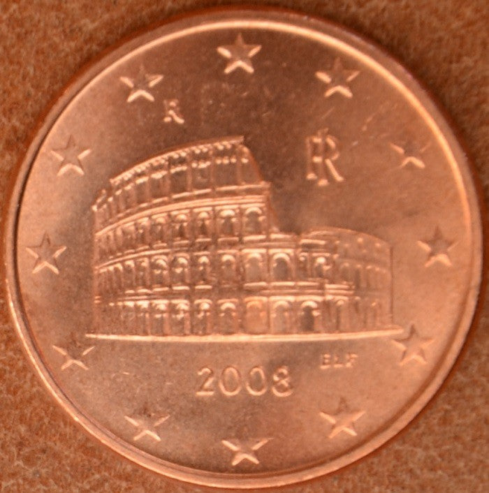 5 cent Taliansko 2008 (UNC)