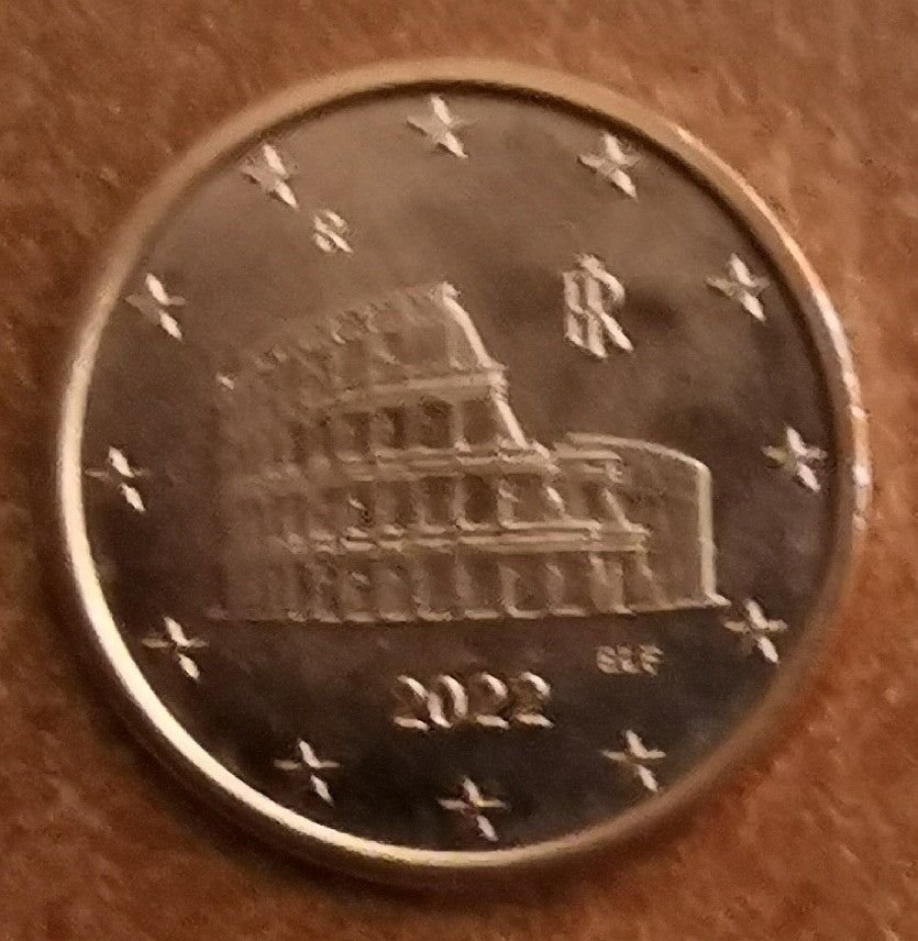 5 cent Taliansko 2022 (UNC)