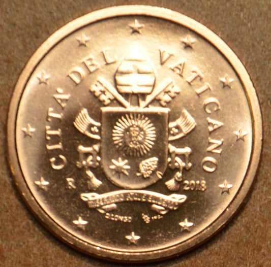 5 cent Vatikán 2018 (BU)