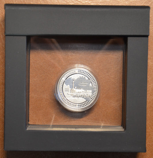 5 Euro Belgicko 2020 - Prvé Európske vlakové spojenie (Proof)